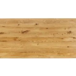 Platte Tavola Schweizer Kante Eiche 180X90