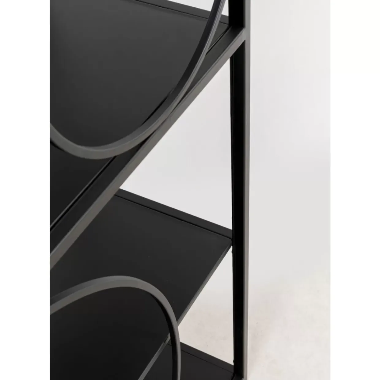 Regal Circle Schwarz 100X200Cm