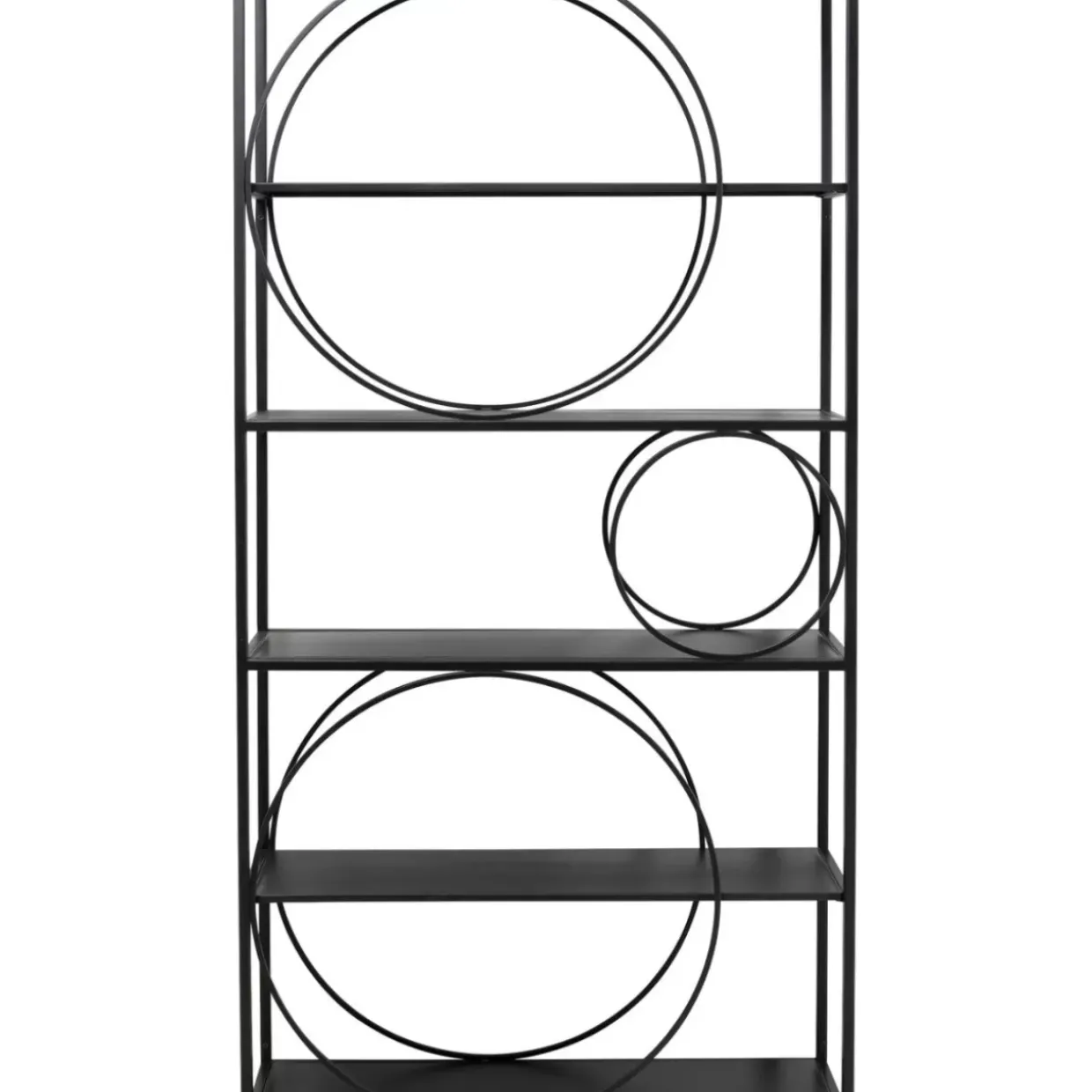 Regal Circle Schwarz 100X200Cm
