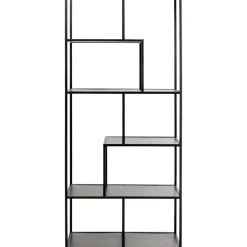Regal Loftie Schwarz 77X185Cm