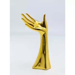 Schmuckaufbewahrung Hand Gold 10X20Cm