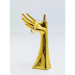 Schmuckaufbewahrung Hand Gold 10X20Cm