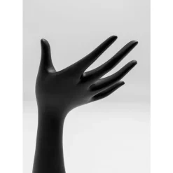 Schmuckaufbewahrung Hand Schwarz 10X20Cm