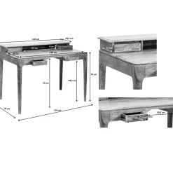 Schreibtisch Brooklyn Walnut 110X70Cm