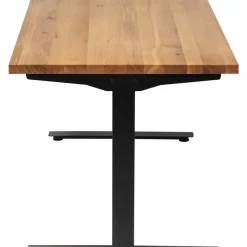 Schreibtisch Office Jackie Eiche Schwarz 160X80