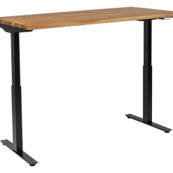 Schreibtisch Office Jackie Eiche Schwarz 160X80