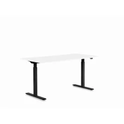 Schreibtisch Office Smart Schwarz Weis 160X80