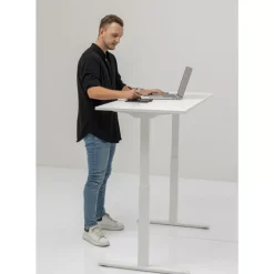 Schreibtisch Office Smart Weiss Weiss 140X60