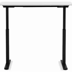 Schreibtisch Office Smart Schwarz Weis 140X60