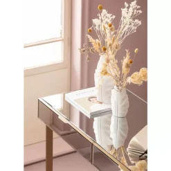 Schreibtisch Soran Gold 120X50Cm