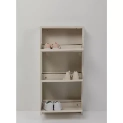 Schuhkipper Caruso 3-Er Creme