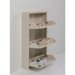 Schuhkipper Caruso 3-Er Creme