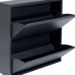 Schuhkipper Caruso 2-Er Doppel Anthrazit