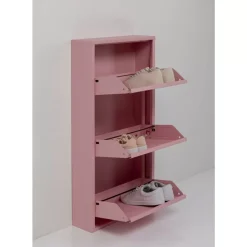 Schuhkipper Caruso 3-Er Rosa
