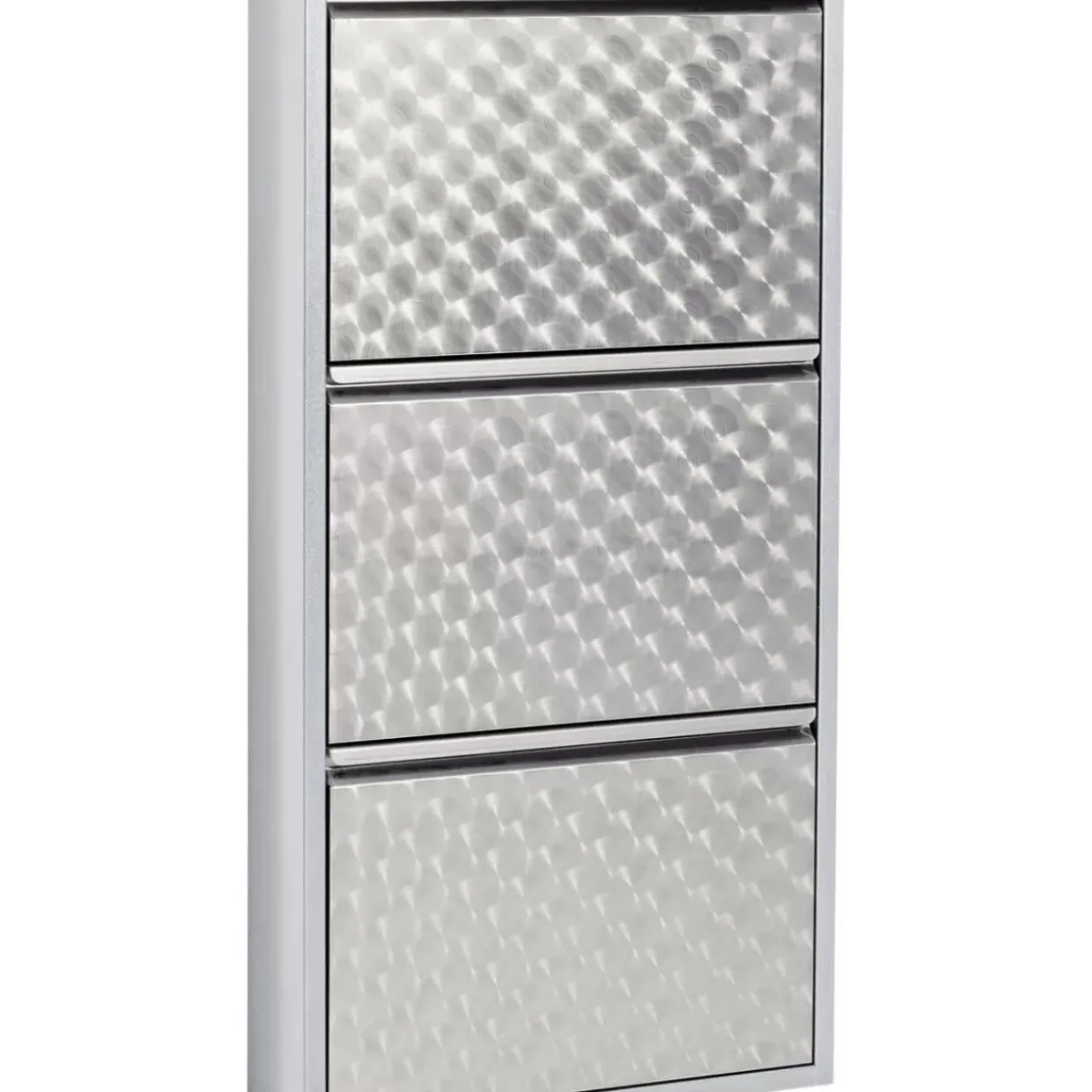 Schuhkipper Caruso 3-Er Silber/Geflext