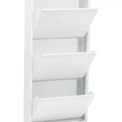 Schuhkipper Caruso 3-Er Weiss