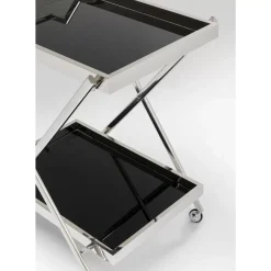 Servierwagen Casino Silber