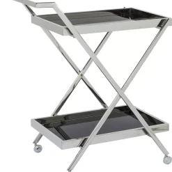 Servierwagen Casino Silber