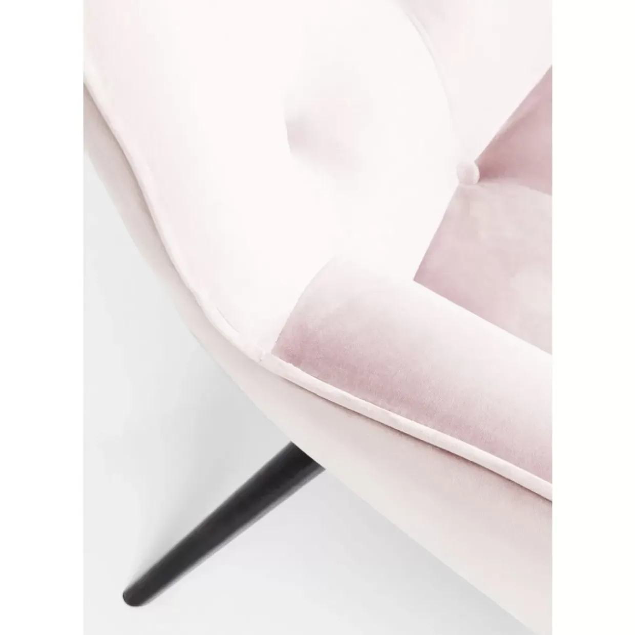 Sessel Black Vicky Velvet Rose