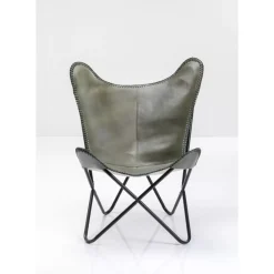 Sessel California Leder Khaki