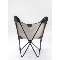 Sessel California Leder Schwarz