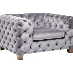 Sessel Desire Silbergrau