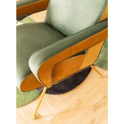 Sessel Luna High Grun