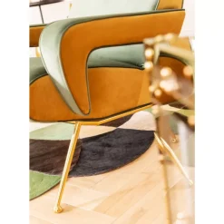 Sessel Luna High Grun