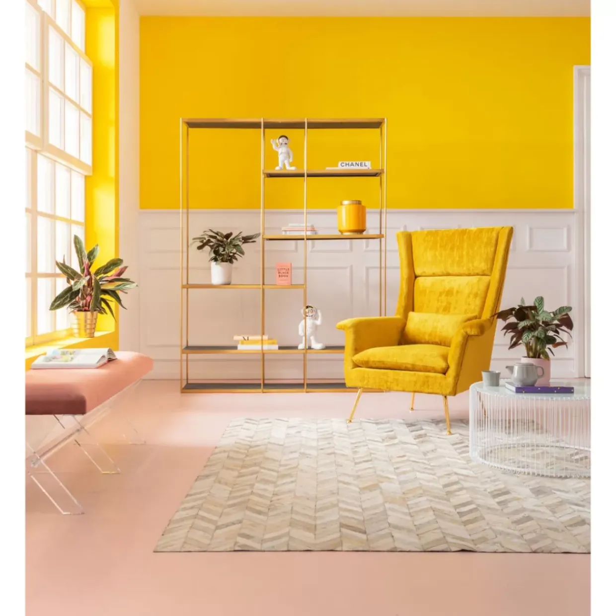 Sessel Vegas Forever Gelb