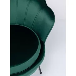 Sessel Water Lily Black Dunkelgrun