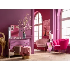 Sessel Water Lily Rosa