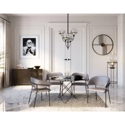 Sideboard Luxury Push Grau