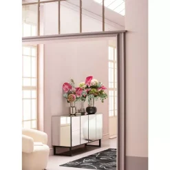 Sideboard Soran Schwarz 160X45Cm