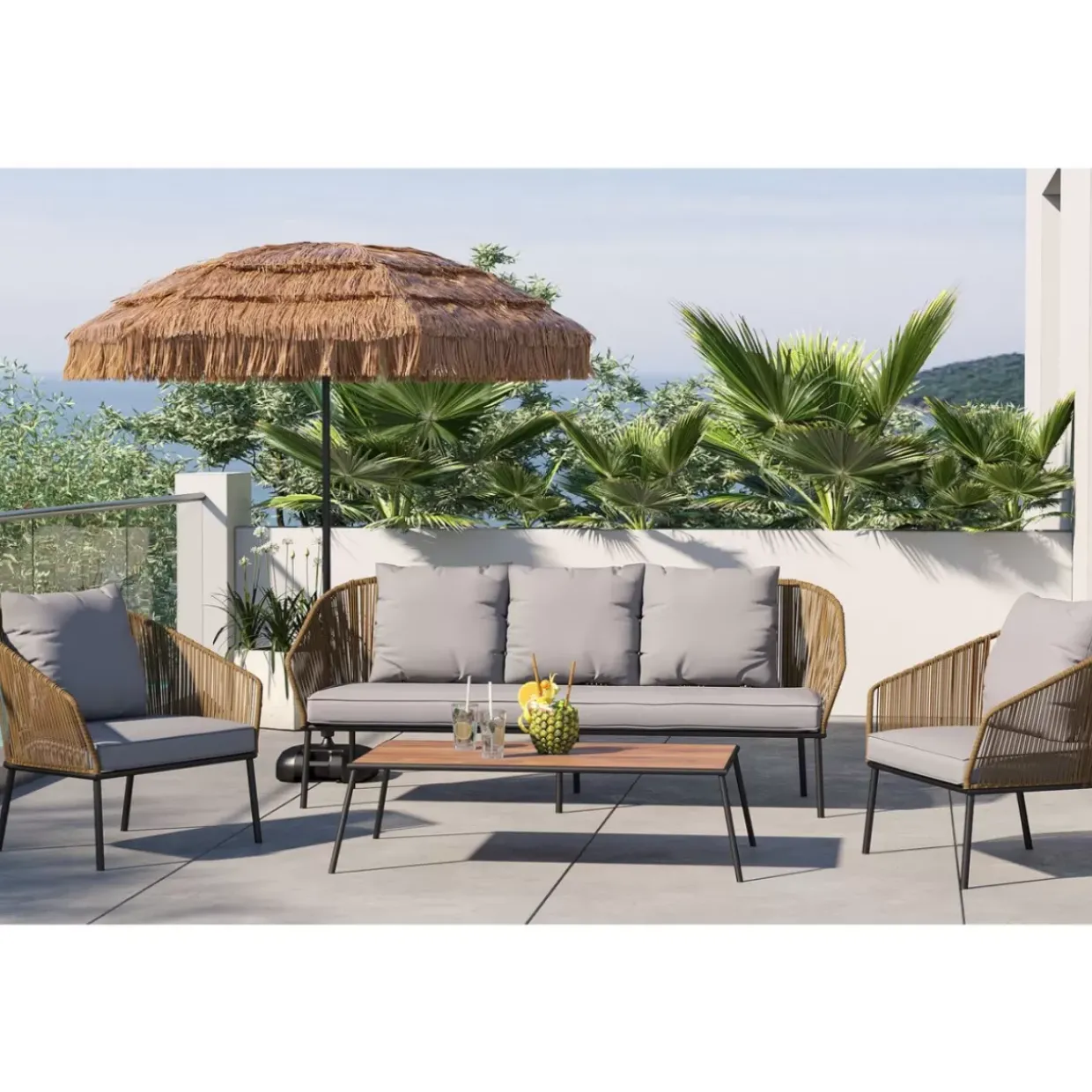 Sitzgruppe Elba (4-Tlg.)