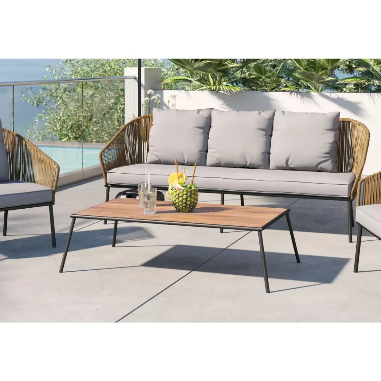 Sitzgruppe Elba (4-Tlg.)