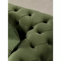 Sofa Bellissima 2-Sitzer Velvet Grun 200Cm