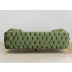 Sofa Bellissima 2-Sitzer Velvet Grun 200Cm