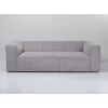 Sofa Cubetto 3-Sitzer Hellgrau 220Cm