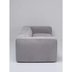 Sofa Cubetto 3-Sitzer Hellgrau 220Cm