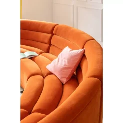 Sofa Element Wave Orange