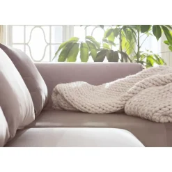 Sofa Infinity Velvet Taupe Rechts