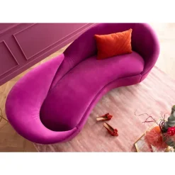 Sofa Night Fever 3-Sitzer Lila