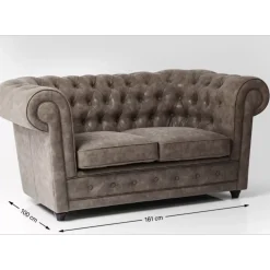 Sofa Oxford 2-Sitzer Vintage Smart