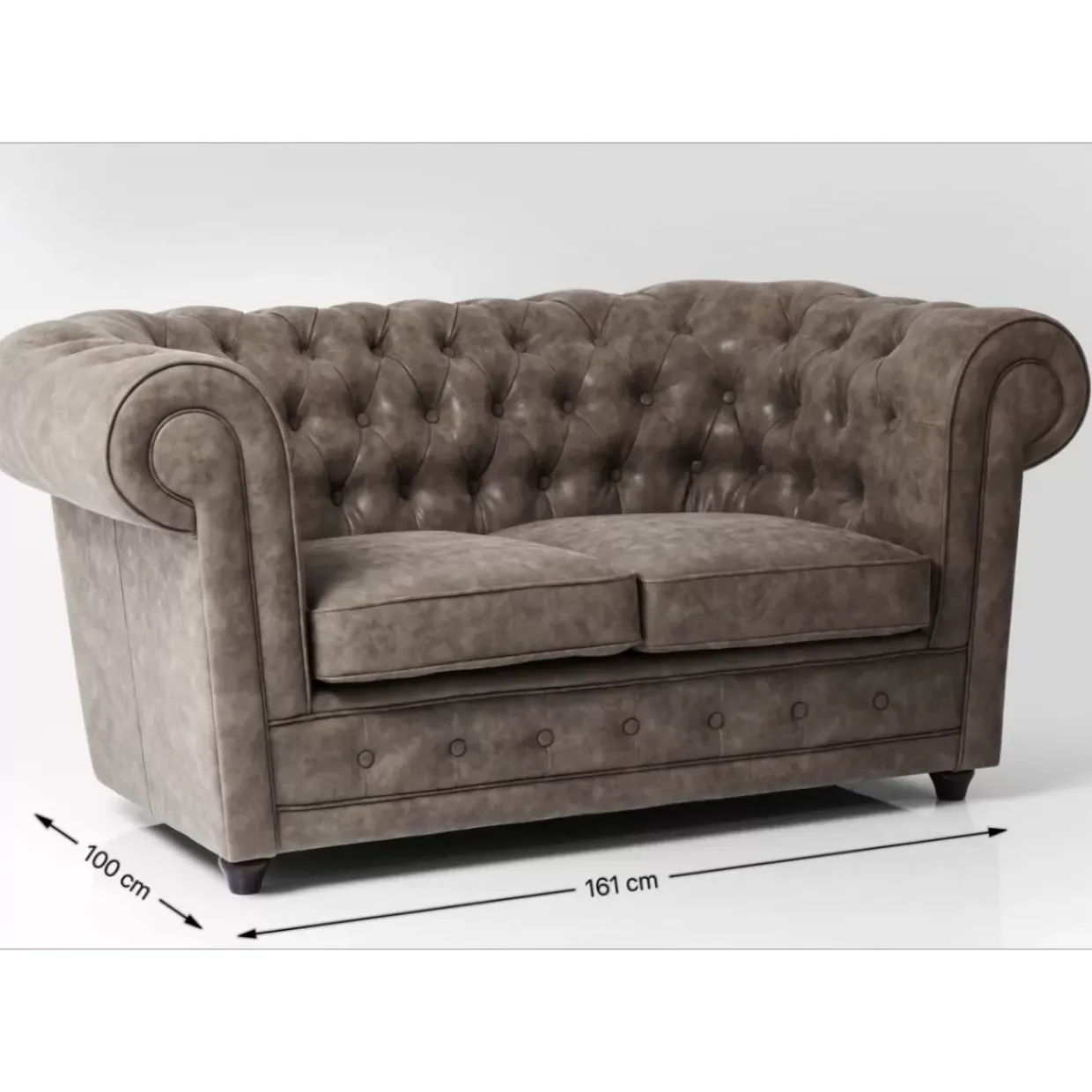 Sofa Oxford 2-Sitzer Vintage Smart
