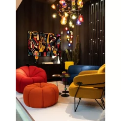 Sofa Peppo 2-Sitzer Blau 182Cm