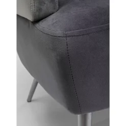 Sofa Sandwich 2-Sitzer Grau