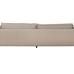 Sofa 3-Sitzer Victor Leder Grau 233Cm