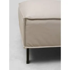 Sofa 3-Sitzer Victor Leder Grau 233Cm
