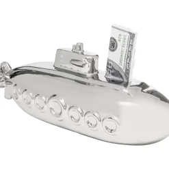Spardose Submarine Silber 11Cm