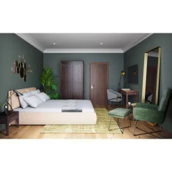 Spiegel Bubbles Messing 183X93Cm